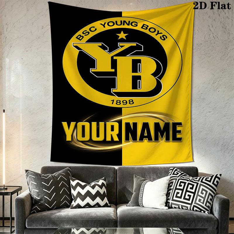 Custom Yb Wall Hanging Printed Fabric Blanket Decorative Tapestries for Bedroom Living Room Home Decor