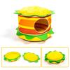 Hamburger Cat House Cave Food Shape Deep Sleep Kitten Dog Bed French Fries Teddy Corgi Kennel Litter Hammock Pet Supplies