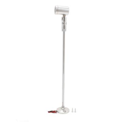 Schrankstrahler für Schmuckvitrine, 12 V, 1 W, Aluminiumlegierung, drehbar, kleiner stehender LED-Akzent