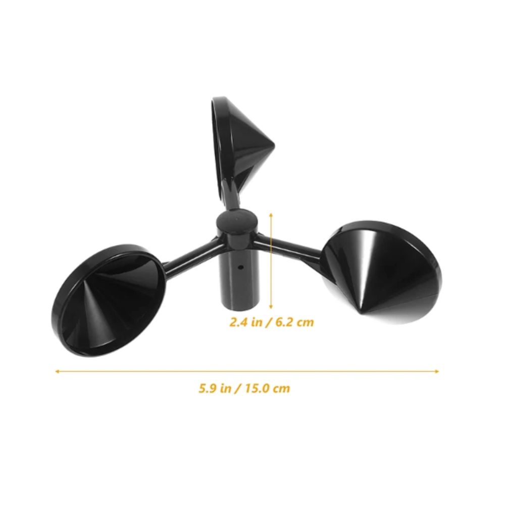 3-Cup Design Wind Part Shell Wind-Speed Monitoring Wind Direction Indicator Shell  Wind Monitoring