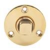 Marine Drain Plug Kit 25mm 1in Mounting Hole Bronze Mirror Polished for Fish Wells Ice Chests Yacht