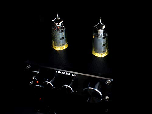 FX-AUDIO-TUBE-03J+ [Black] Vacuum Tube Hybrid Preamp with Tone Control