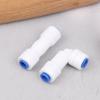 Single-Piece Check Valve Connector 1/4" Check For Valve Push In For Non Return Water Reverse Osmosis System Filters