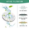 4Pcs Pet Water Dispenser for Cats Round Type Filter Cotton Filter for Dogs Coconut Shell Activated Carbon Filter Dog Accessories
