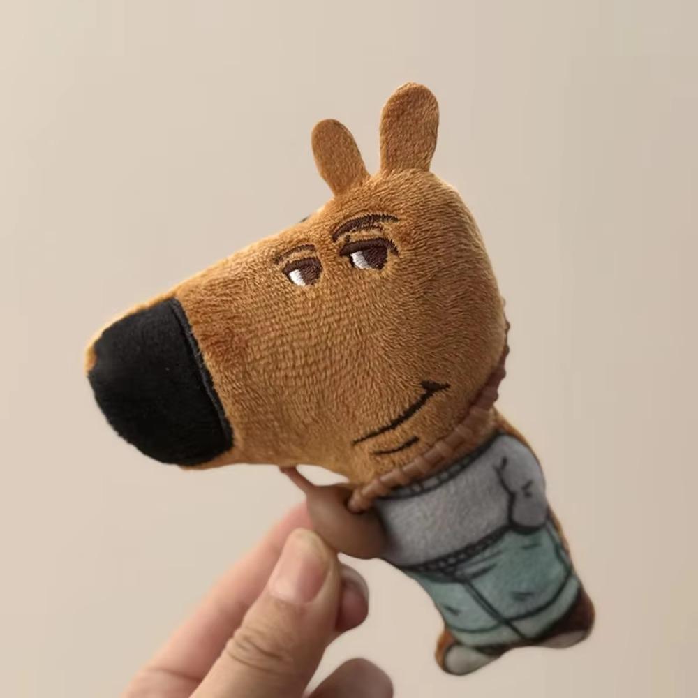 Soft Memes Plush Keychain Relaxed Cartoon Plush Pendant Fashion Meme Plush Keyring  Kids Gift