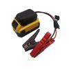 High Current Automotive Adapters Converts Tool Batteries To 12V Output For Vehicle Jump Starting Assistance