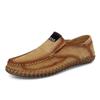 Fashion Fashion Men's Loafers Shoes Leather Slip-on Mocassin Homme Driving Casual Breathable Soft Comfortable Big Size 47 Zapatos Hombre