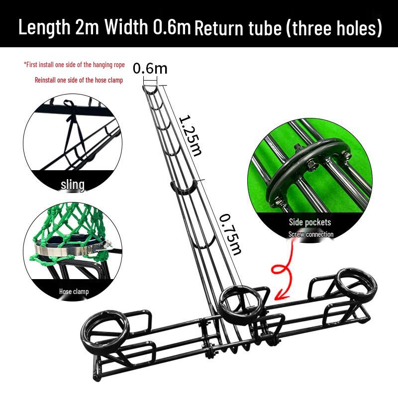 Billiard Table Automatic Ball Return Tube