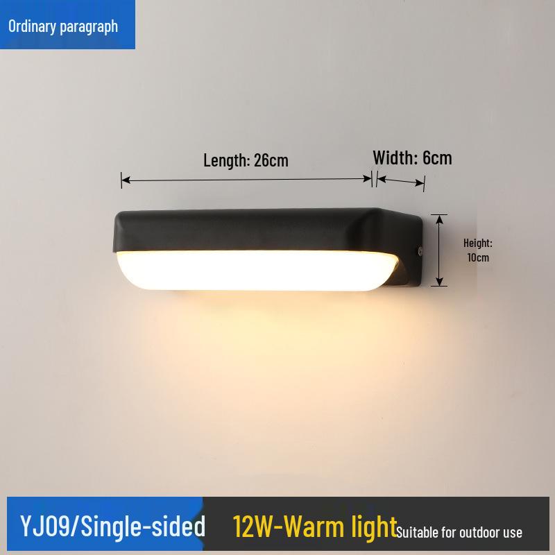 Waterproof LED Garden Wall Lamp for Hotel or Villa
