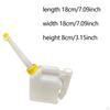 Fuel Mixing Container with Spout, Graduations, And Lid. Chainsaw Bottle. Sturdy Cup.