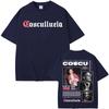 2026 Rapper Blanooperla Cosculluela Album Tour T Shirt Unisex Harajuku High Street Oversized T-shirts Unisex Women Hip Hop T-shirt