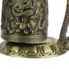 Bronze Buddhist Bell Ornament Alloy Bronze Bell Statue Dragon Bell Decoration  Home Office Decor