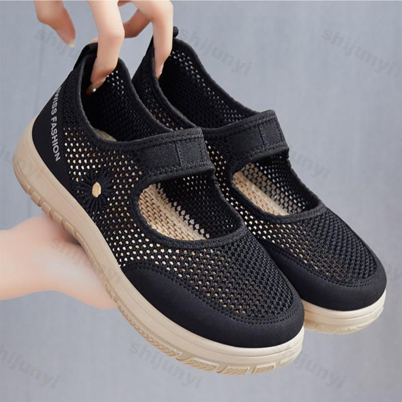 Fashion Women Casual Shoes Summer Breathable Vulcanized Shoes Fashion Comfortable Female Breathable Mesh Outdoors Walking Shoes Ladies