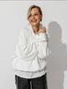 European & American Style Versatile Zipper Hoodie - Autumn/Winter Casual, Warm, Thickened for Women