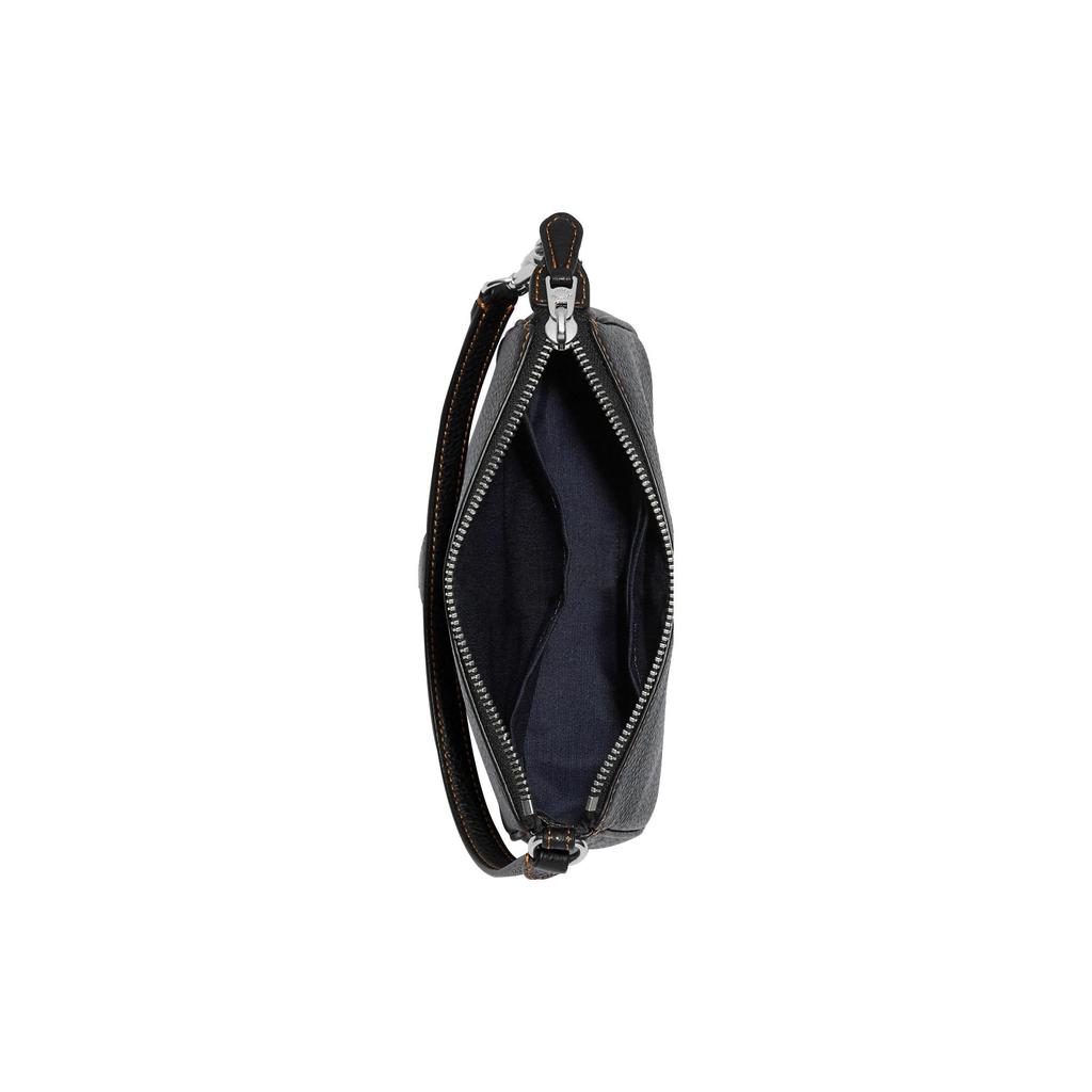 New COACH Nolita Cow Leather Wrist Bag Portable One Shoulder Clutch Small Size Women's Black CC914-SVA47