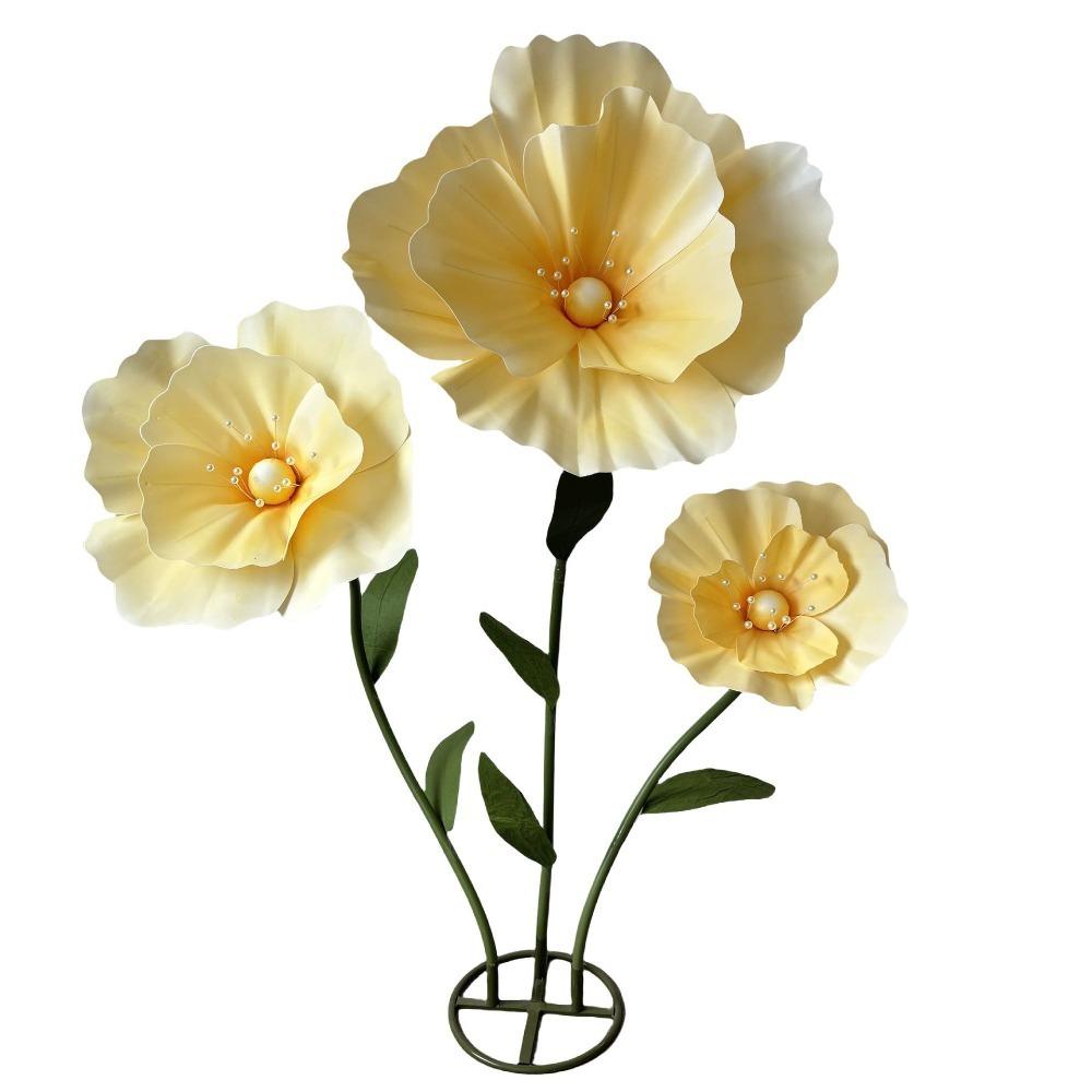 Reusable Wedding Road Flower 40cm Photography Props Fashion Background Fake Flowers  Party Supply