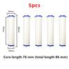 5Pcs Spray Head PP Cotton Filter Cartridge Is Suitable For Most Handheld Shower Bathroom Accessories