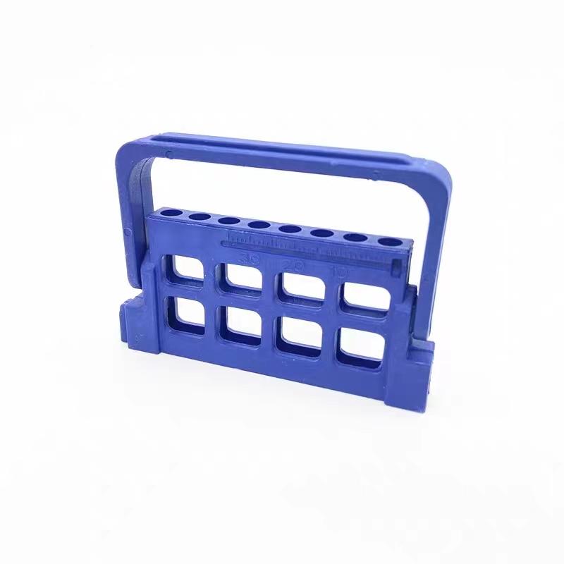 

5 шт. держатель файла для корневых каналов зубов, 8/16 отверстий, расширительная рамка для установки иглы 8 Holes темно-синий