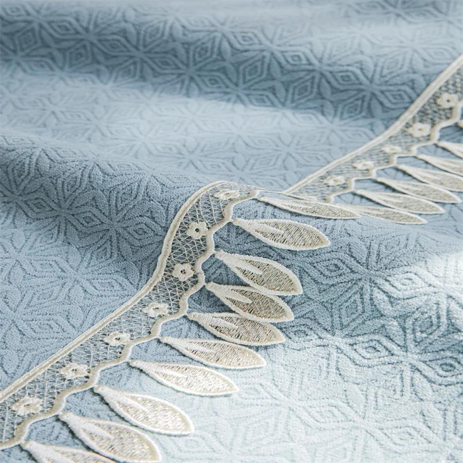 Four Seasons Universal Chenille Precision Jacquard Sofa Cushion Modern Simple Stitching Non-Slip Sofa Cushion Towel