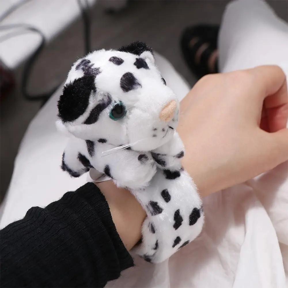 Cartoon Animals Slap Bracelet Tiger Rabbit Panda Plush Slap Bracelets Party Gift