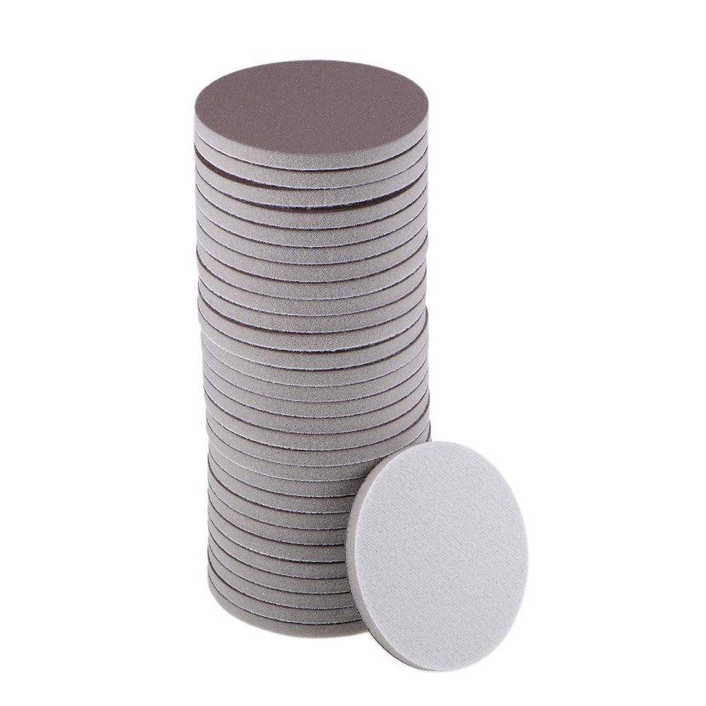 Uxcell Borrelås Sandskive Sandpapir Brun Brun Korund Svamp 75mm for Metall Tre Bilpolering Pakke med 30 Sliping, Sliping, 800-1000