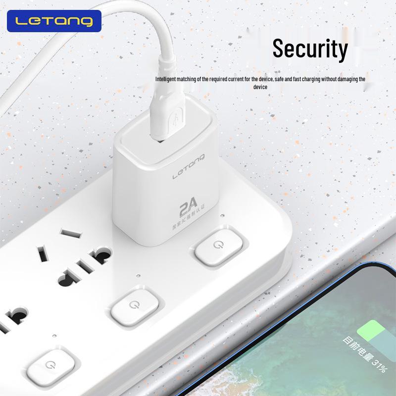 Le Tang 3C Certified USB Fast Charging 2A Charger Cable for Small Appliances.
