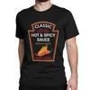 Classic BBQ Barbecue Mustard Ketchup Dipping Sauce Men Women T Shirt Awesome Tee Shirt T-Shirts 100% Cotton Graphic Clothing