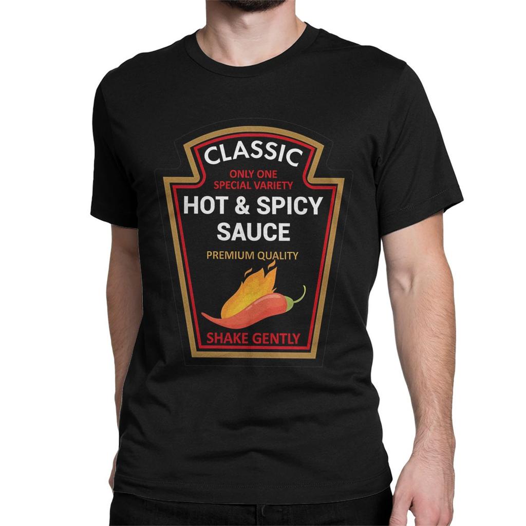 Classic BBQ Barbecue Mustard Ketchup Dipping Sauce Men Women T Shirt Awesome Tee Shirt T-Shirts 100% Cotton Graphic Clothing
