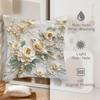 Floral throw pillowcases with birdsong and floral , high-end home sofa decoration pillowcases