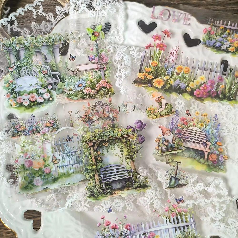 20piece/set British Dream Handbook DIY Decorative Material Gift Scrapbook Fashion Retro Stickers