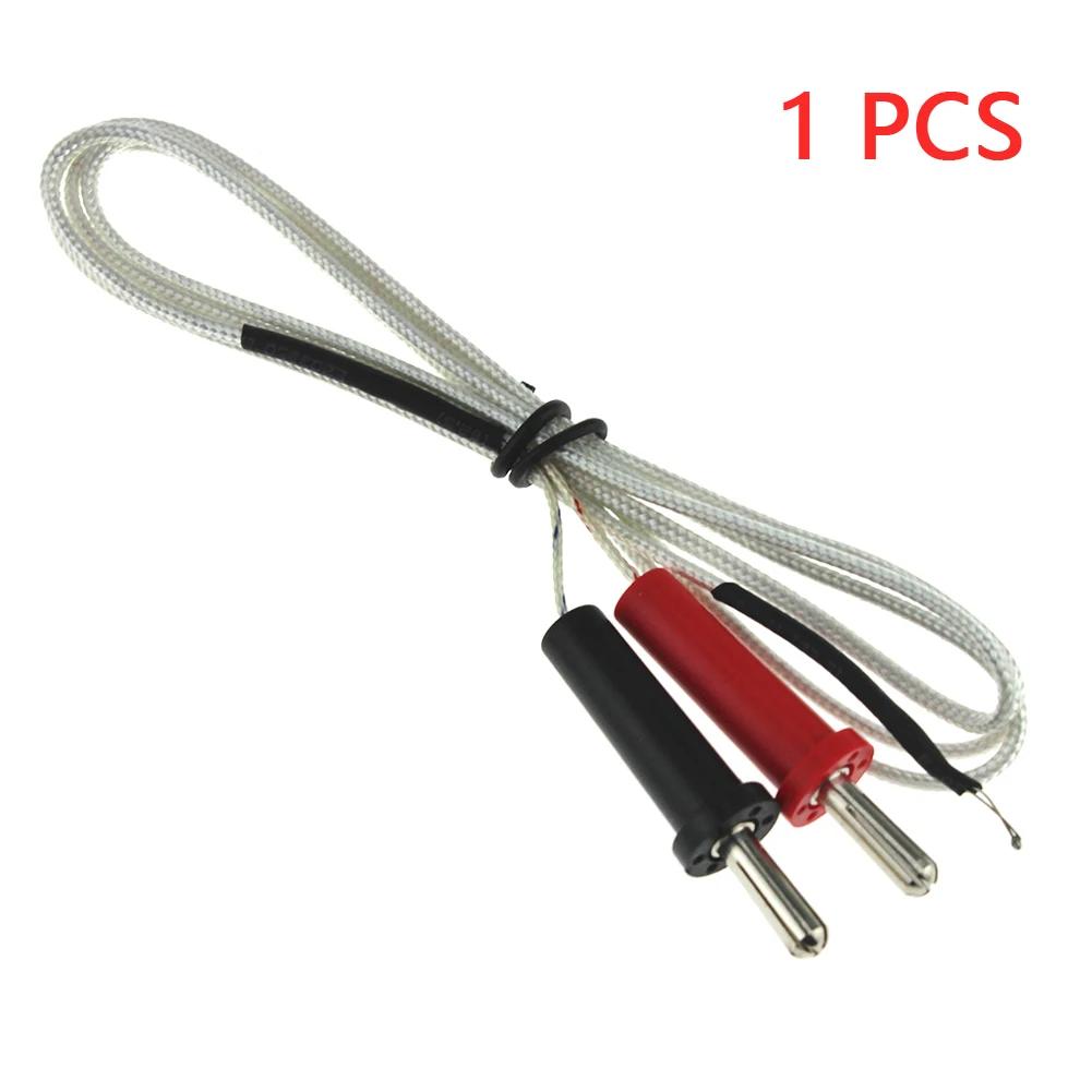 K-type Thermocouple Sensor Digital Probe Tester 100cm 1M Wire Temperature Measuring 1.4cm Interface Temperature Sensor