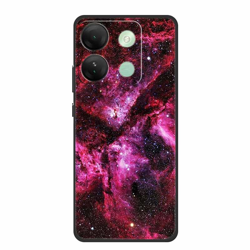 For Infinix Smart 7 HD Plus Case Black Silicone Soft Back Cover Case For Infinix Smart 7 Plus HD Phone Case Smart7 HD 7Plus Capa