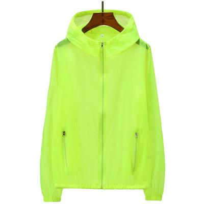 Herren Übergröße Sommer Outdoor Sonnenschutzjacke mit individuellem Logo