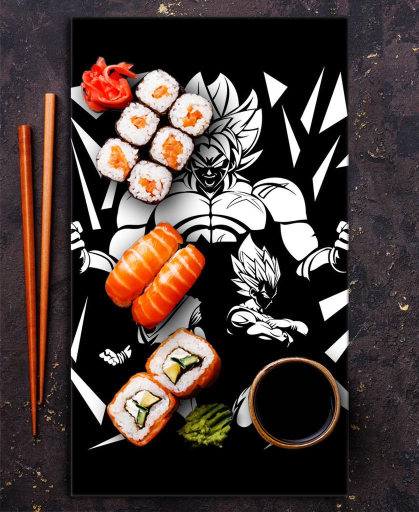 SZKLANA DESKA DO KROJENIA 30x52 Anime