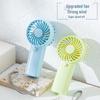Portable Strong Wind Battery-Powered Handheld Mini Fan for Students