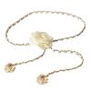 Camellia Waist Chain Accessories For Women's Fashion Flower Chain Waist Belt Decoration Dress Chain