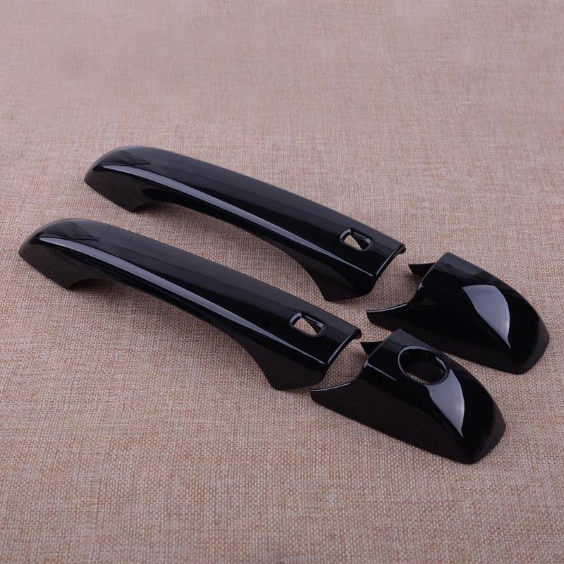 Gloss Black Car Door Handle Cover Fit for Jeep Grand Cherokee Dodge Durango Caravan Chrysler 200 Town & Country
