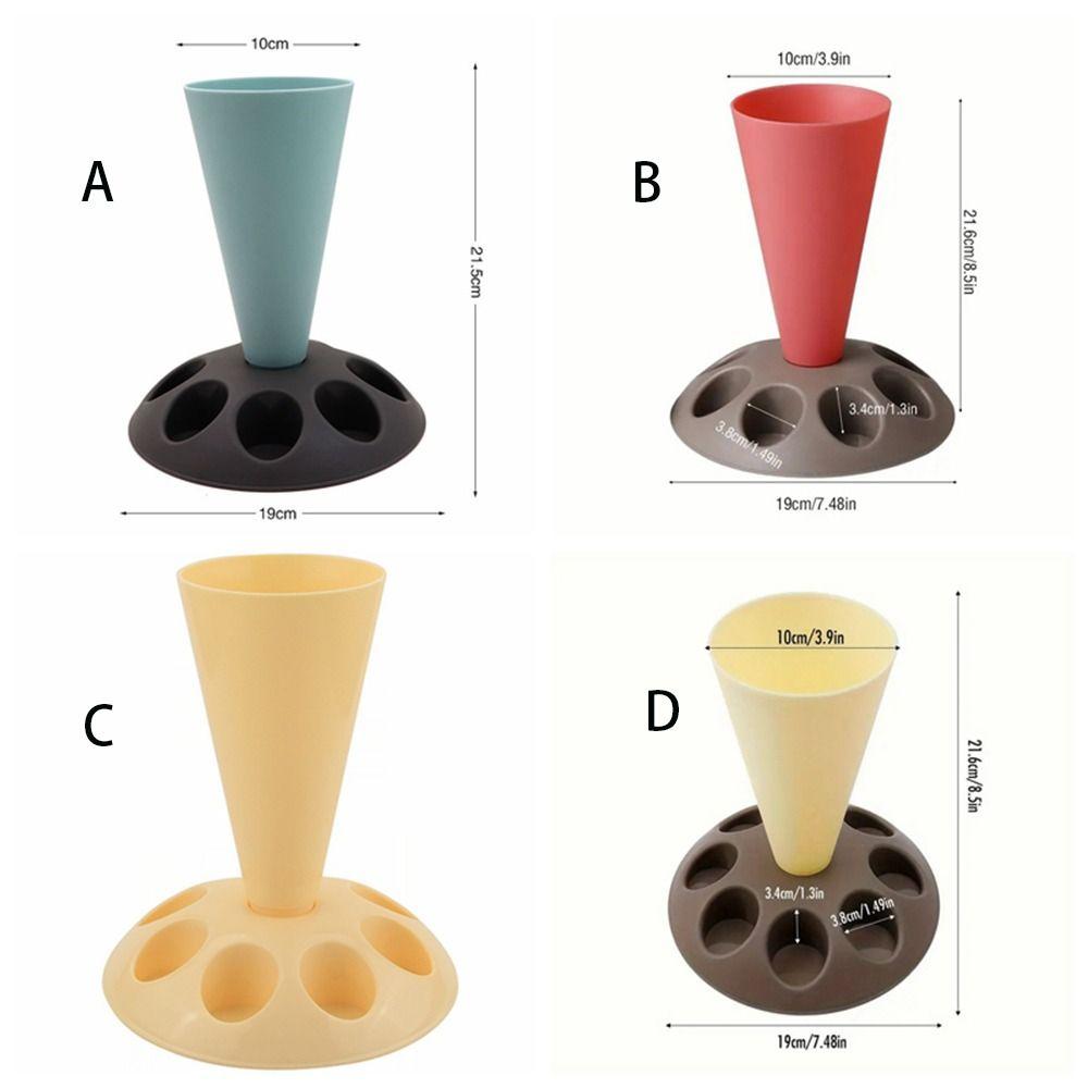 Durable Pastry Bag Stand Convenient Cake Nozzle Base Piping Bag Holder  Home