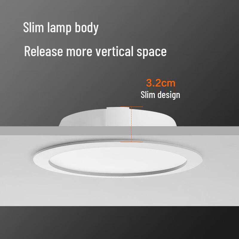 Gongniu Ultra-thin 8W Embedded Downlight