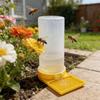 Alimentateur d'eau pour abeilles en plastique Porte de ruche améliorée Alimentateur d'eau Accessoires de nettoyage et d'entretien pour l'apiculture