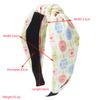 Easter Egg Hairband, Fabric Easter Egg, Rabbit Print, Knotted, Simple and Elegant Headband, Light and Fresh Style