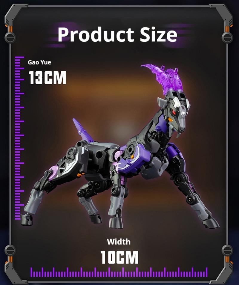 BEASTBOX Гарячий продаж 52Toys Серія Beast Box Чарівний Замок Коза Трансформація Іграшка Модель Національне Створення Мех Тренд Гра Ручна