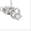 Used Justin Davis silver necklace