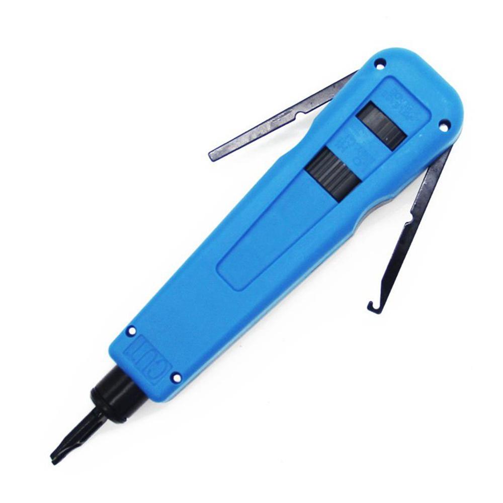 Punch Down Tool W/110 & 66 Blades Network Cable Terminal Insertion Cuting Tool