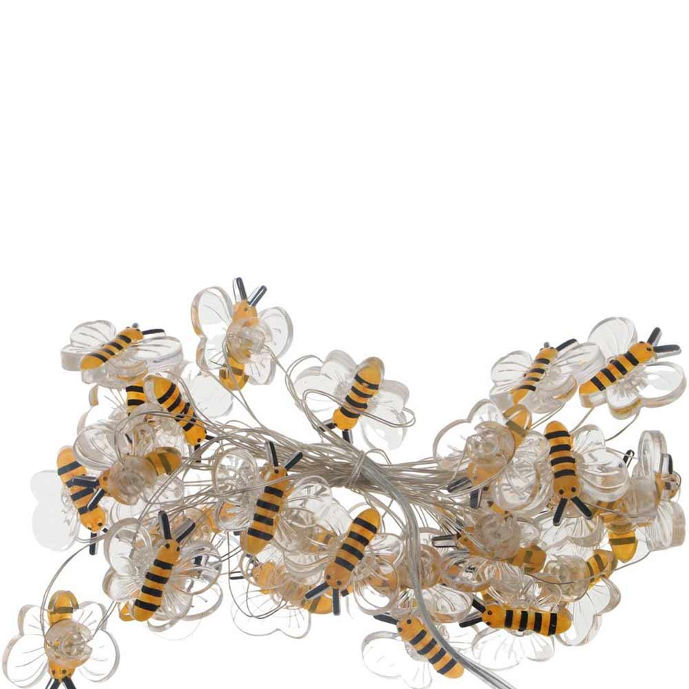 Cute Animal Atmosphere Lamp 2/3M Fairy Light Bee Shaped LED String Lights  Christmas Garlands