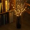 1pc Branch Lights 20 LED Fairy Lights Willow Branches Battery Operated for Home Bedroom Inside Outdoor Decoration