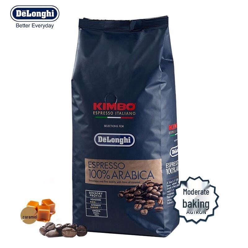 DeLonghi KIMBO Gold Label Arabica Coffee Beans 1kg