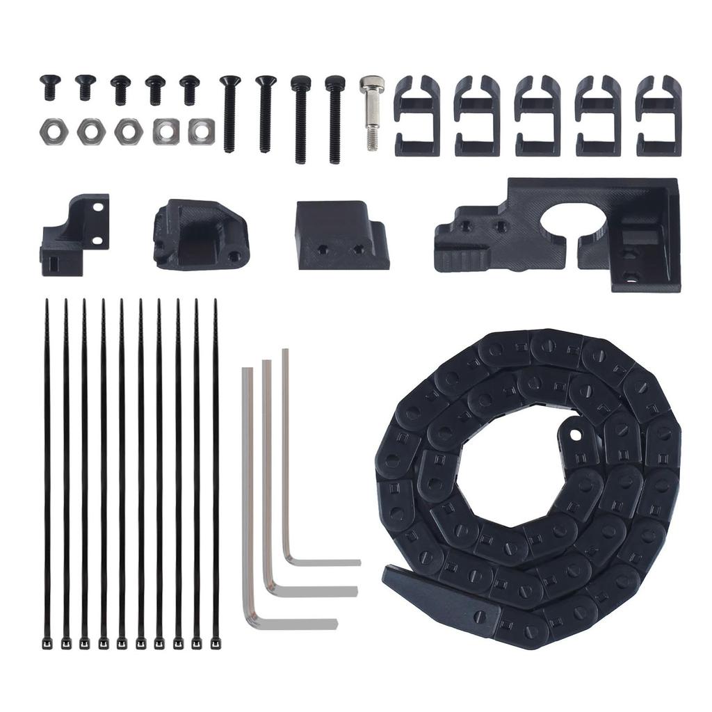 3D-Drucker Schleppkette Ersatz für   AD 5M 5M Pro 3D-Drucker Geräuscharm Hochtemperaturbeständig Kabelträger-Kit