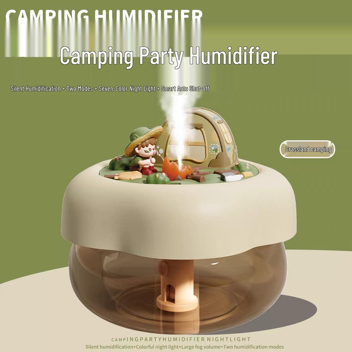 

USB Night Light Tent Humidifier for Home, Office, or Dorm