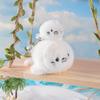 Kawaii Mom Baby Animal Plush Doll Pendant Cute Octopus Starfish Clownfish Dolphin Killer Whale Turtle Shark Seal Keychain Decor